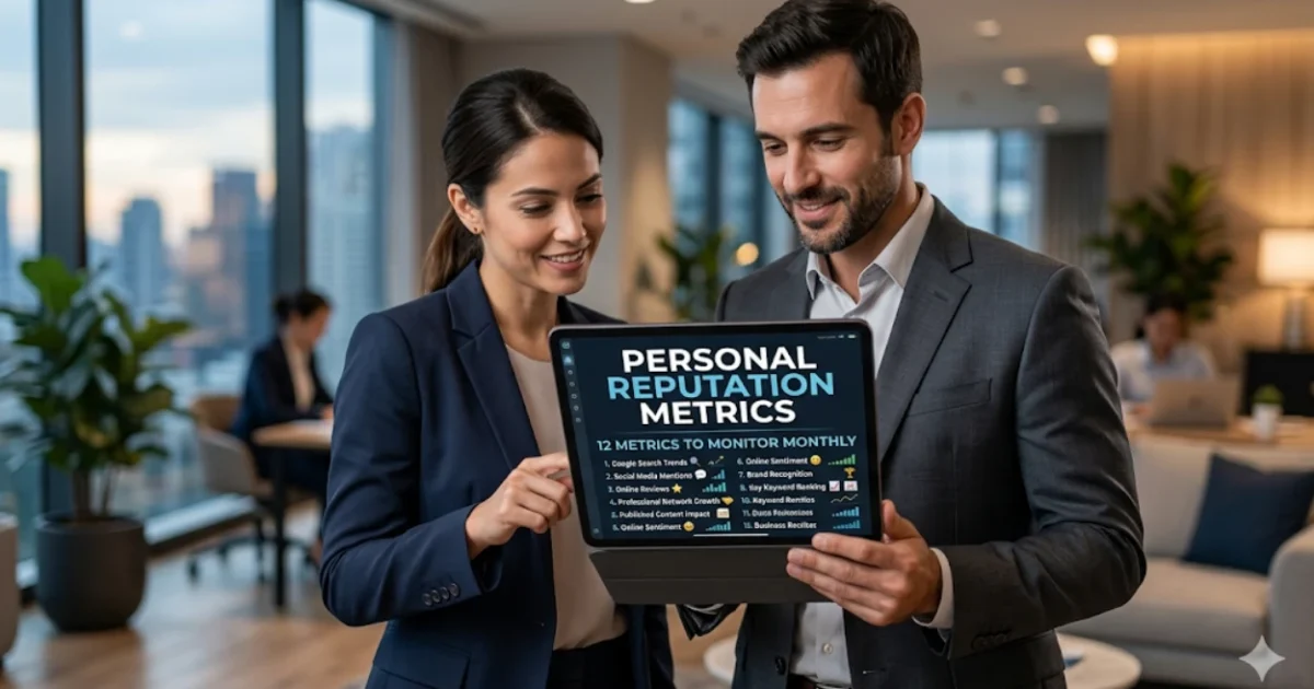 12 Personal Reputation Metrics Worth Monitoring Every Month
