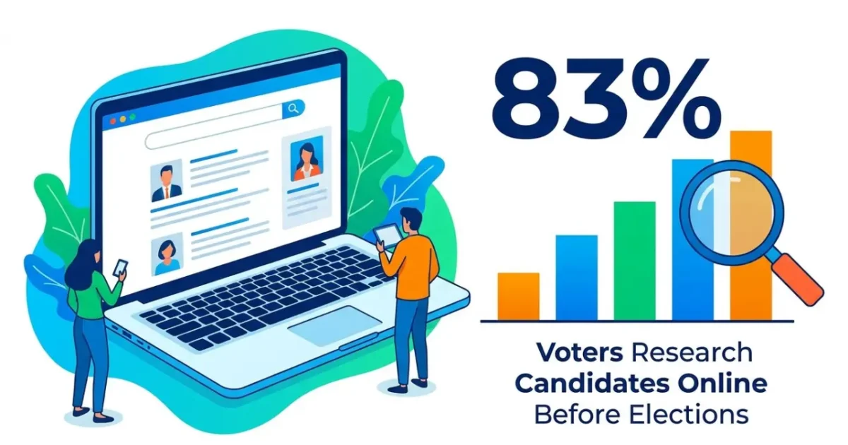 83% of Voters Research Candidates Online Before Elections