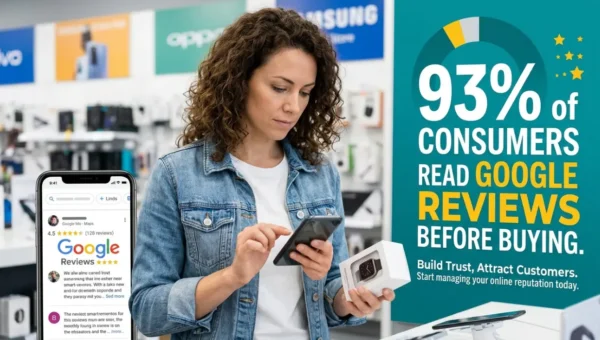 93 of Consumers Read Google Reviews Before Buying