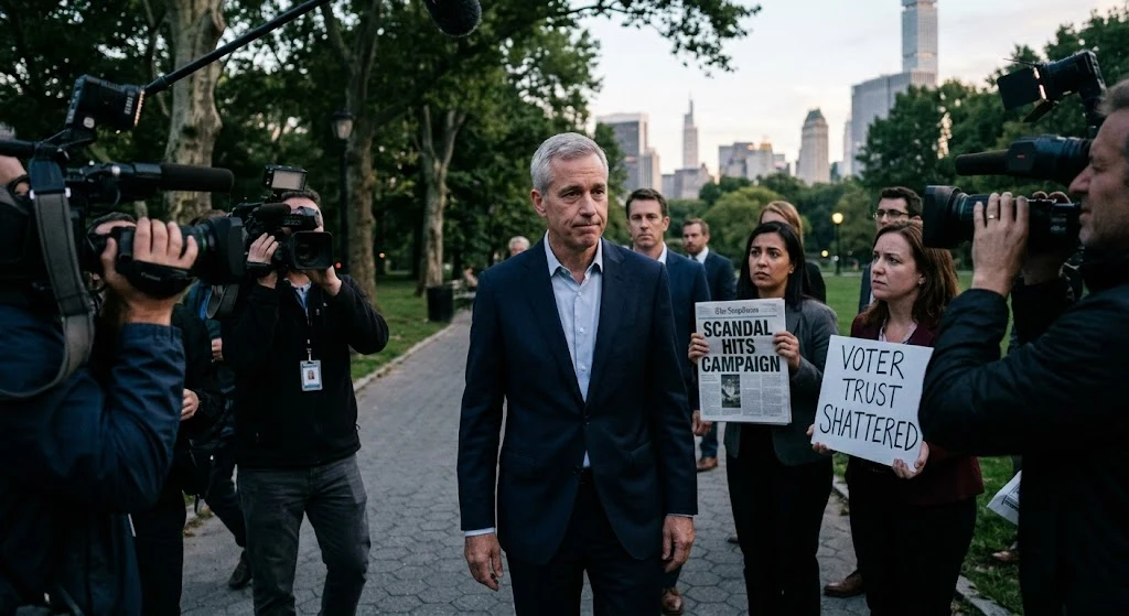 Analysing the Long-Term Effects of Negative Political Media Coverage
