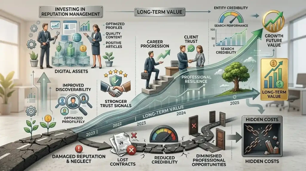 Does investing in reputation management deliver long-term value?