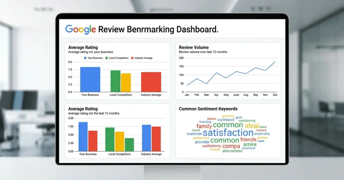 Google Review Benchmarking: How Top-Rated Businesses Compare
