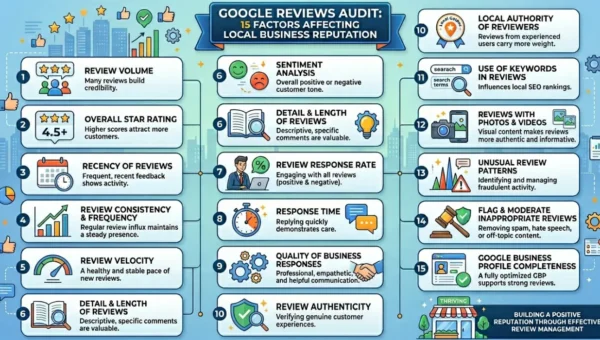 Google Reviews Audit 15 Factors Affecting Local Business Reputation