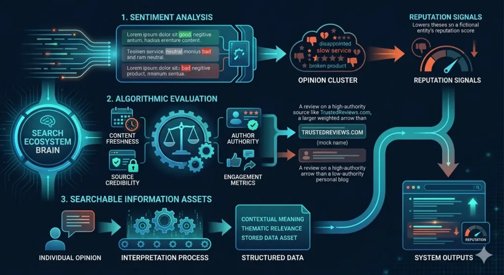 How Are Negative Reviews Interpreted Within Search Ecosystems