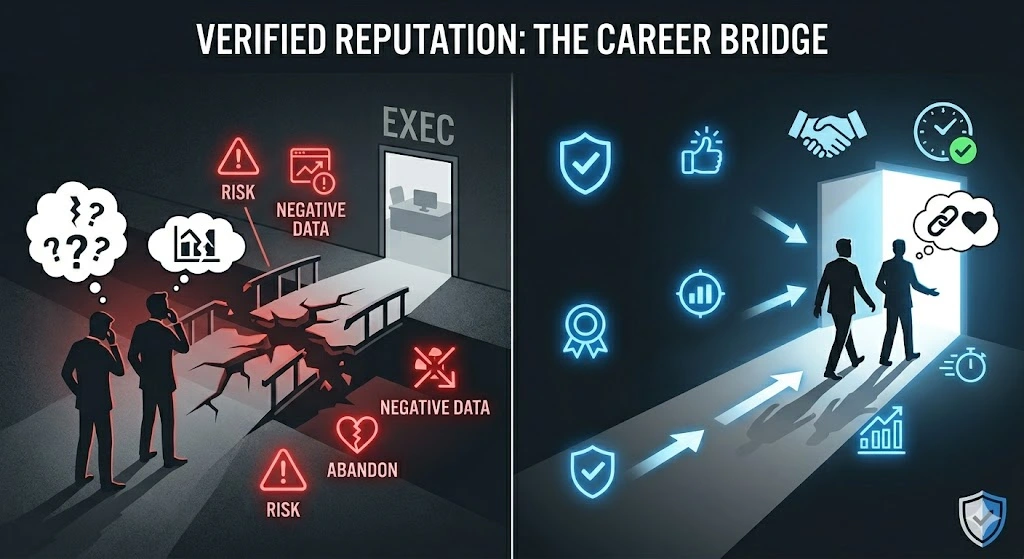 How Do Clear Verified Reputation Signals Accelerate Executive Career Opportunities