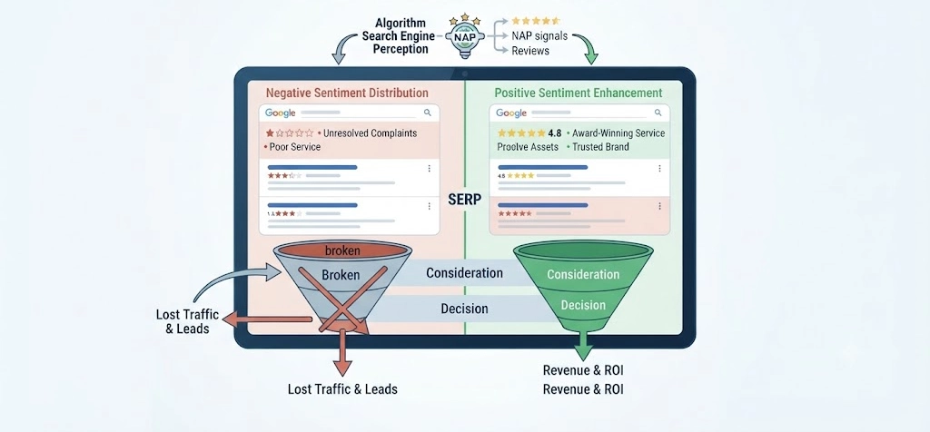 How Does Online Reputation Influence Search Engine Perception and Campaign Conversion