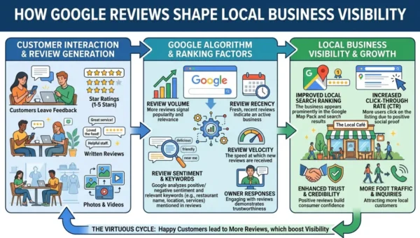 How Google Reviews Shape Local Business Visibility
