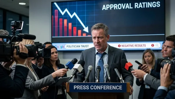 How Negative News Coverage Impacts Political Trust and Approval Ratings