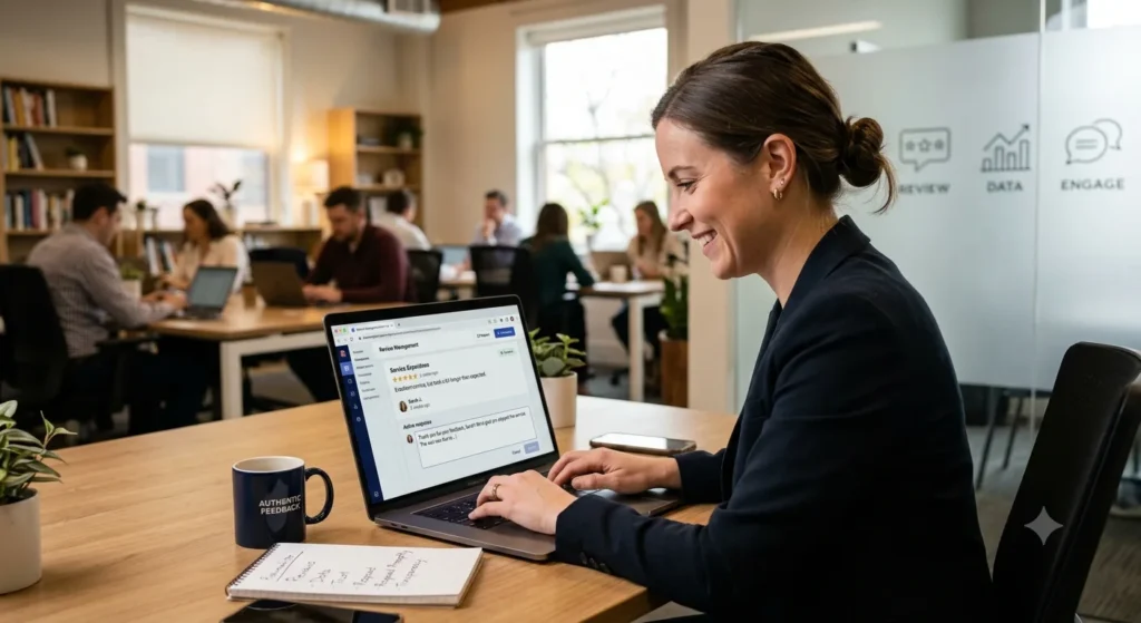 How does responding to reviews affect perception