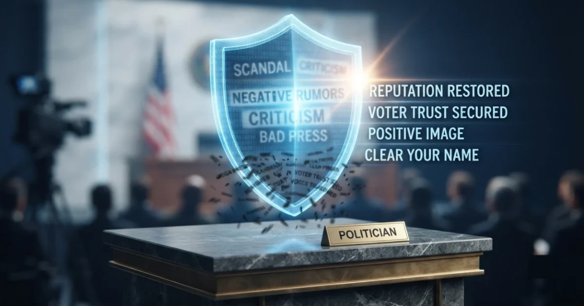 Political Search Result Management Services for Election Candidates