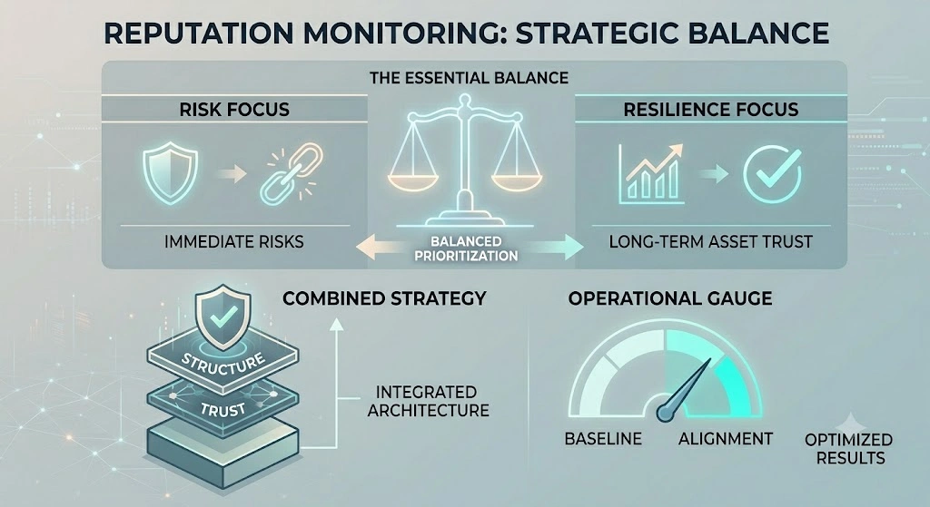 Strategic Considerations for Reputation Monitoring Frameworks