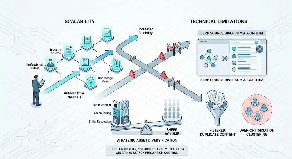 What Are the Scalability Metrics and Technical Limitations of Digital Footprint Optimisation
