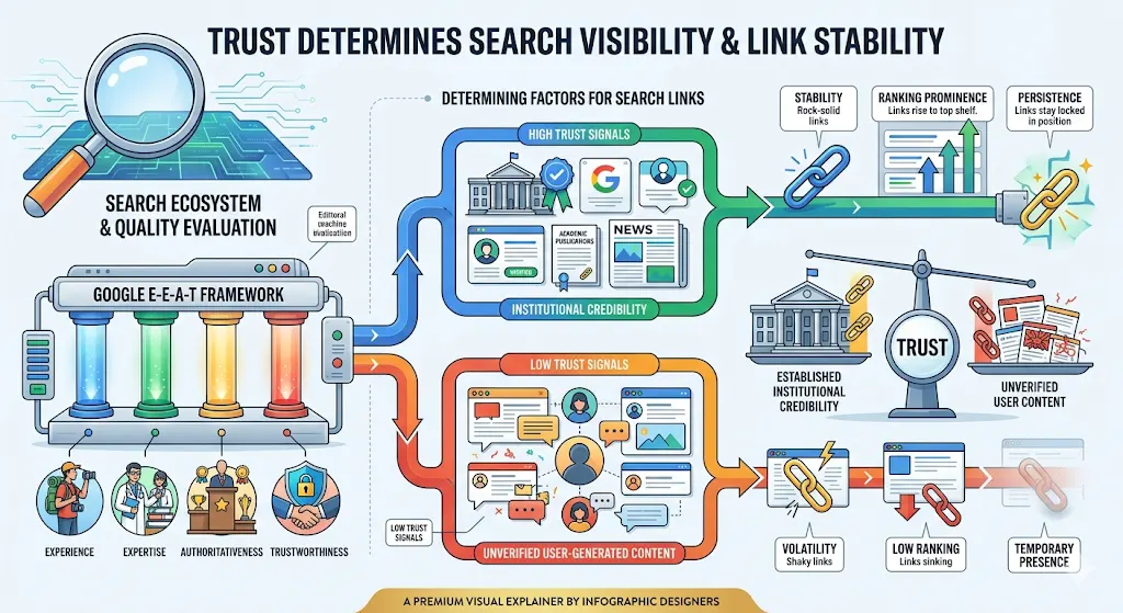 What Role Do Authority and Trust Signals Play in Search Visibility