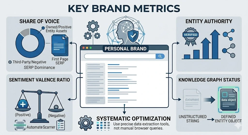 What Search Metrics Define Personal Brand Visibility Across Core Engines