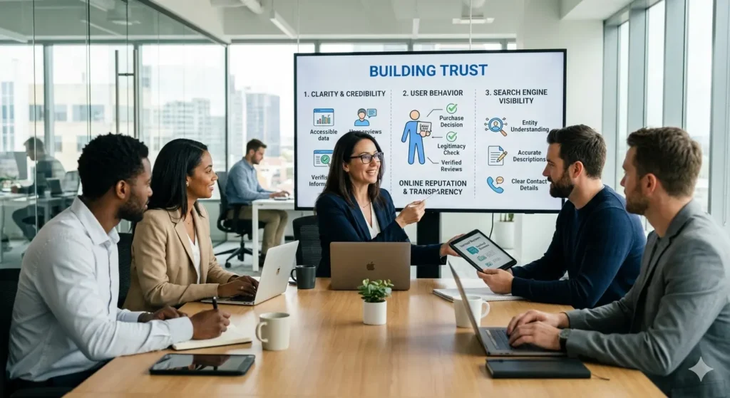 What is the importance of transparency in online reputation
