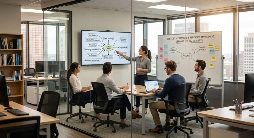 What role does content play in reputation management