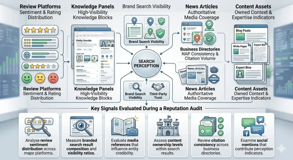 Which Reputation Signals Have the Greatest Influence on Search Perception