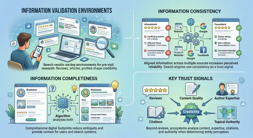 Why Does Online Reputation Influence Customer Trust