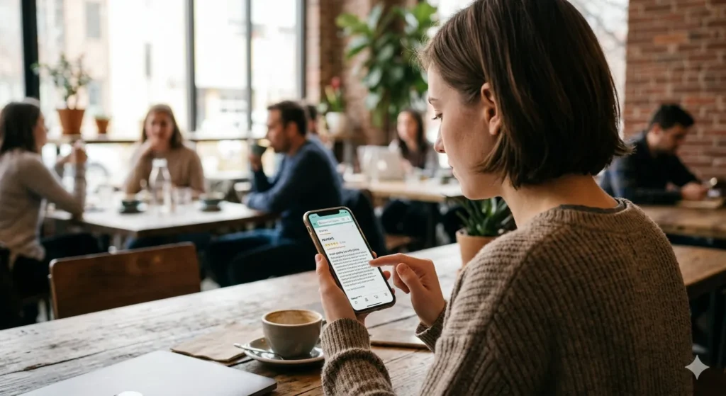 Why do customers analyse reviews before making a purchase