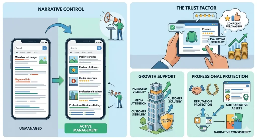 Why is SERP control essential for growing companies