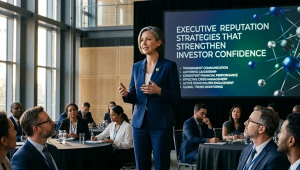 Executive Reputation Strategies That Strengthen Investor Confidence