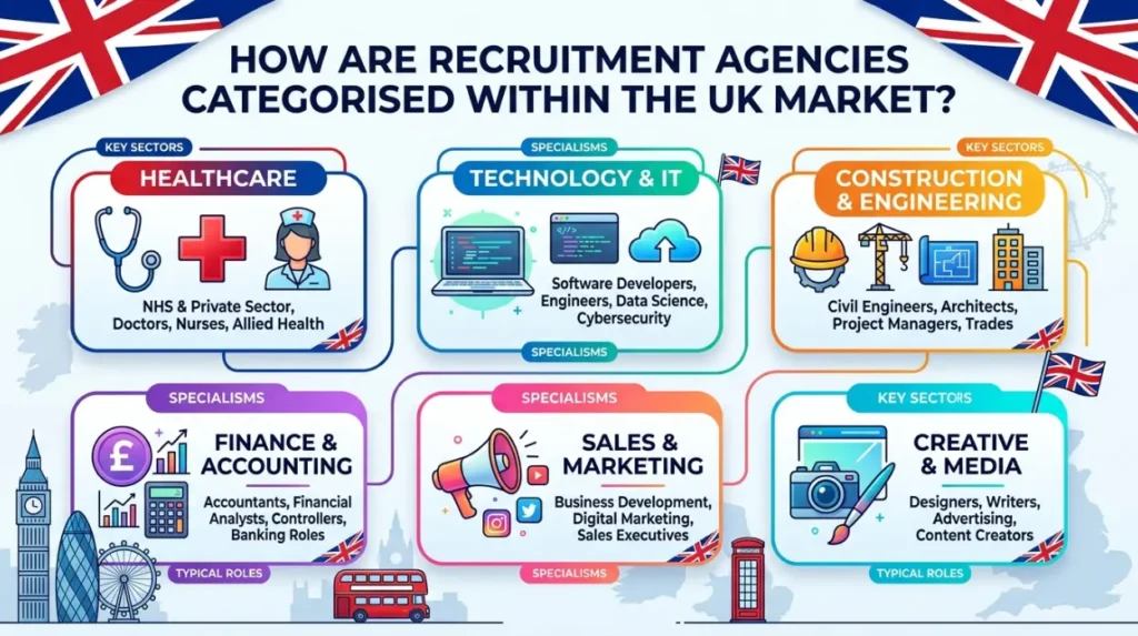How Are Recruitment Agencies Categorised Within the UK Market?