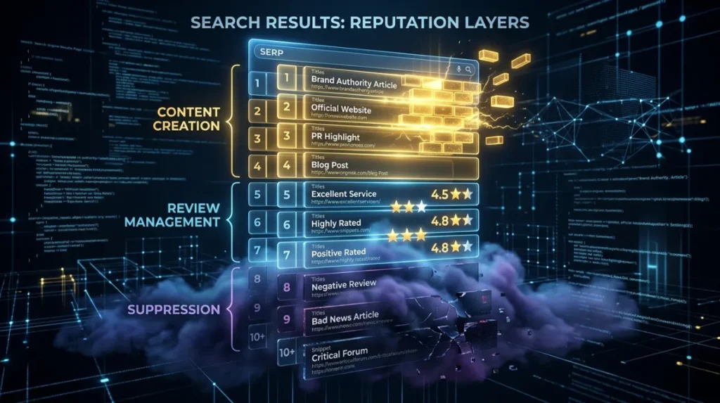 How Do Different Reputation Methods Influence SERP Composition?