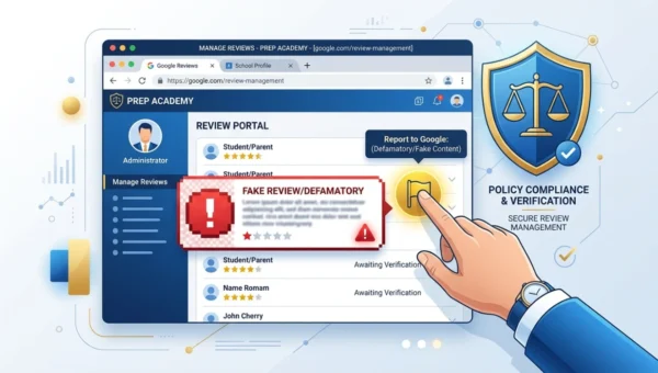 How Do Prep Schools Remove Fake or Defamatory Google Reviews