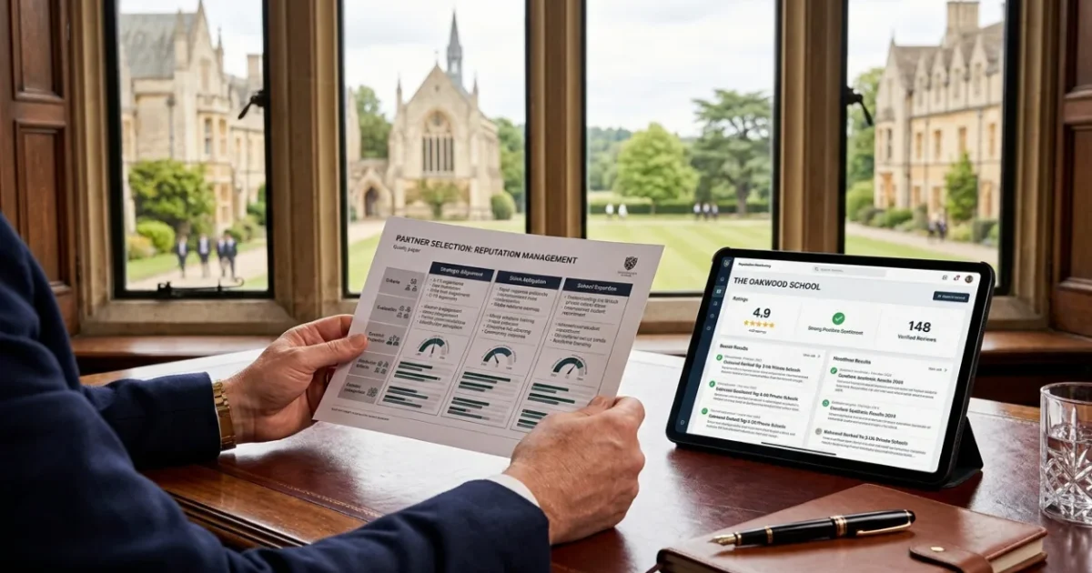 How Do You Choose a Reputation Management Company for Private Schools?