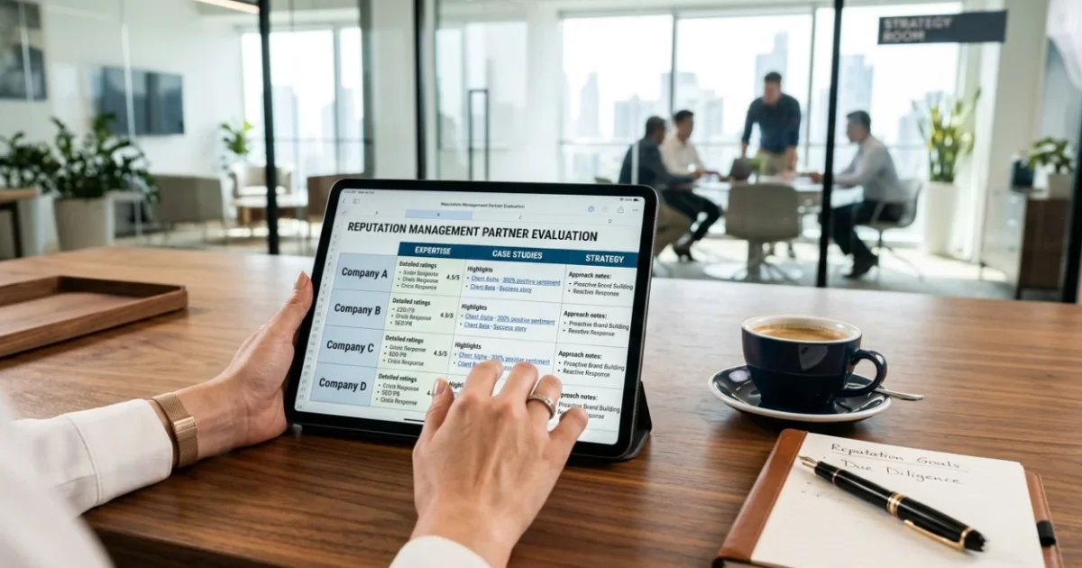 How Do You Choose a Reputation Management Company for Recruitment Agencies?