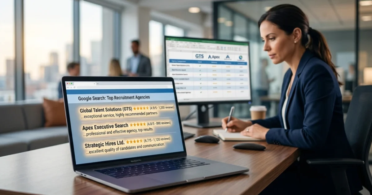 How Does Online Reputation Decide Which Recruitment Agencies Clients Shortlist?