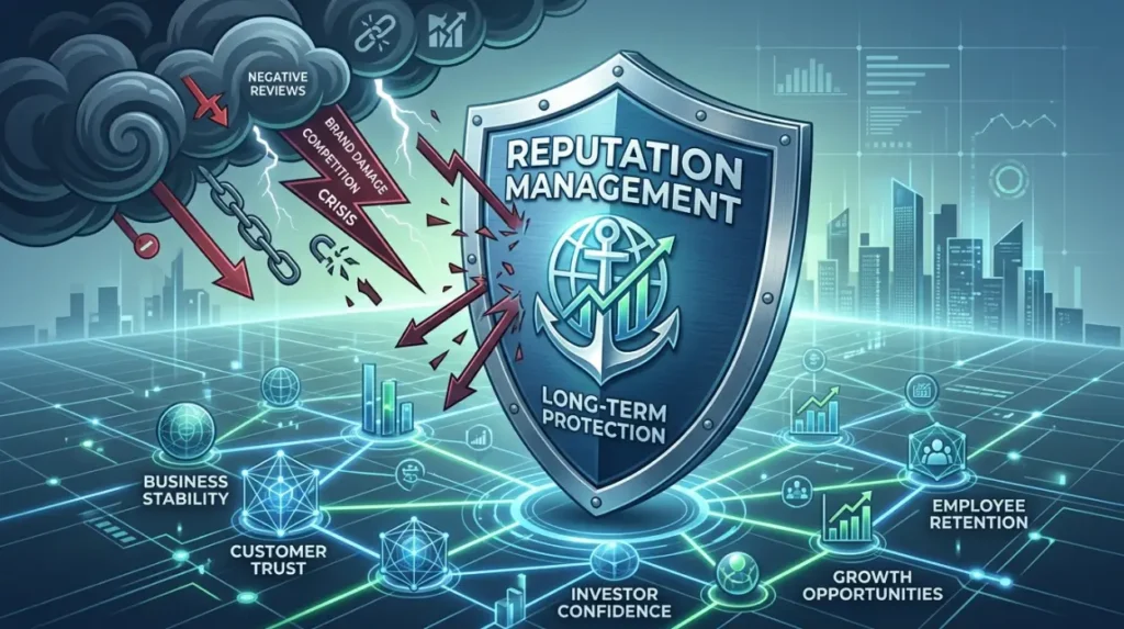 How Does Reputation Management Reduce Long-Term Business Risk?