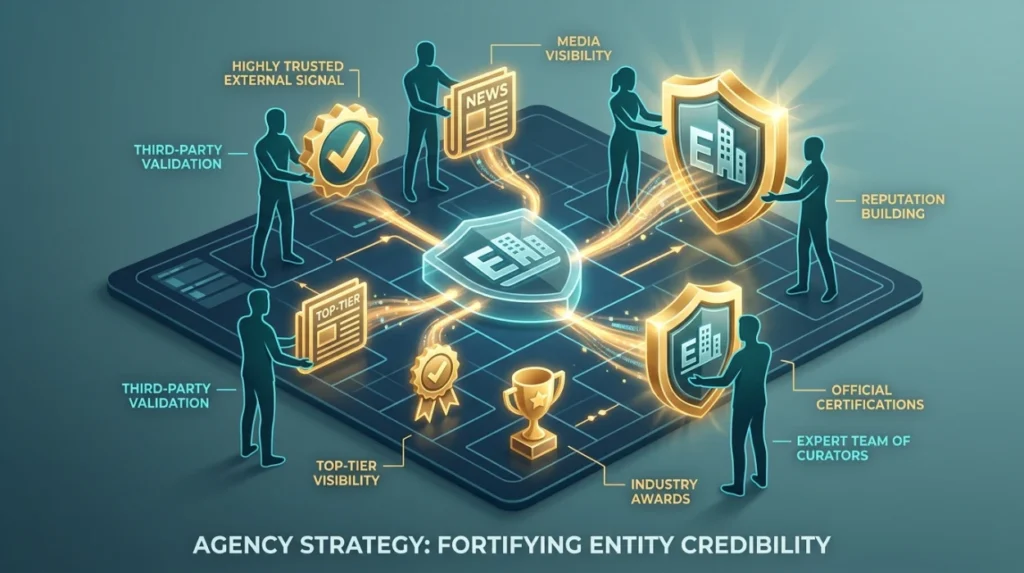 How Does an Agency Strengthen Entity Credibility?