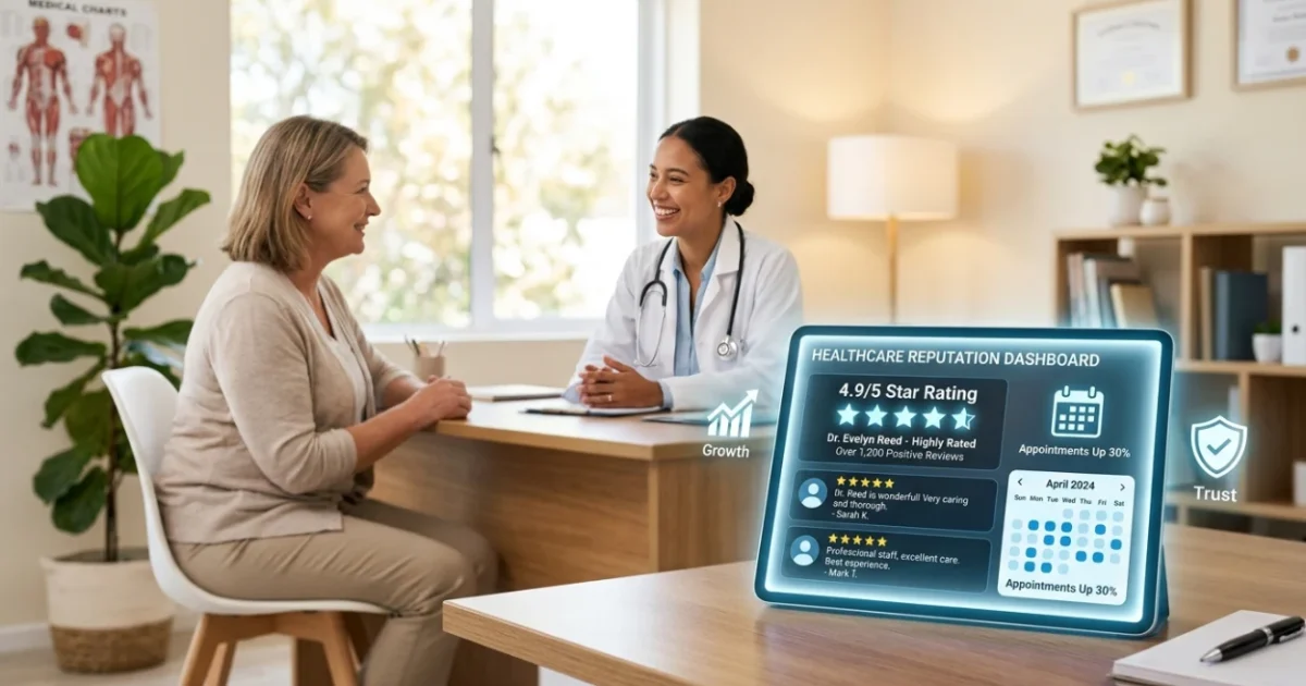 How Healthcare Reputation Management Builds Patient Trust and Increases Appointments
