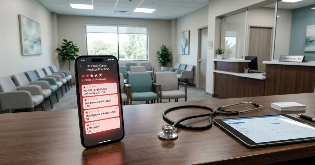 How Negative Reviews Affect Medical Practices