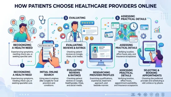 How Patients Choose Healthcare Providers Online