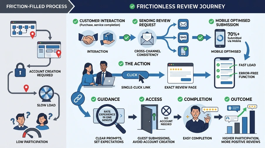 How can you make the review process easier