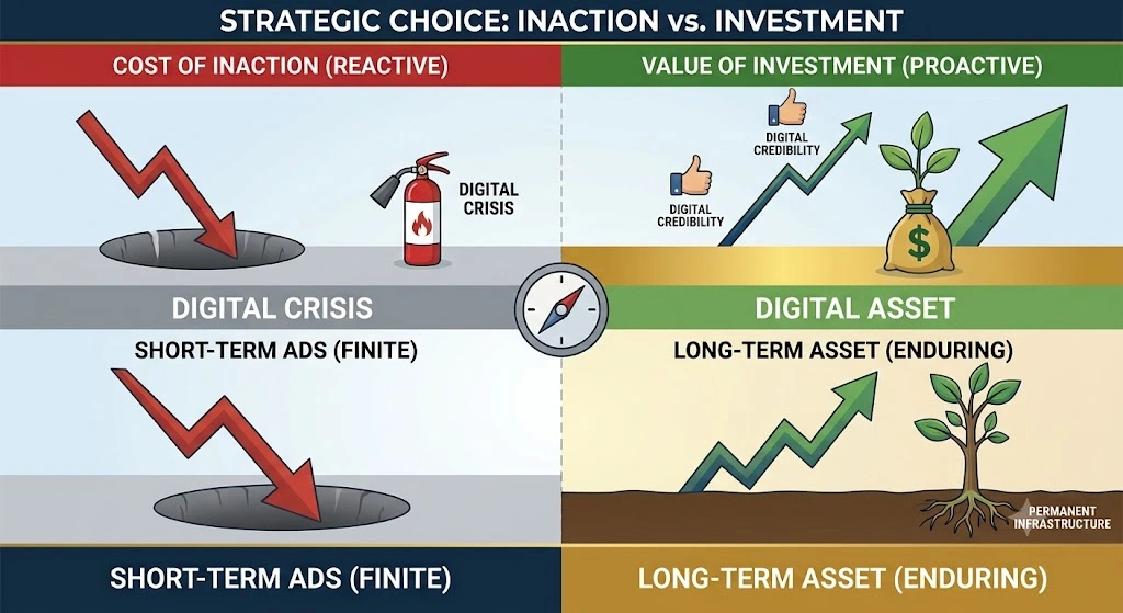 How do the financial costs of reputation management compare to long term political value