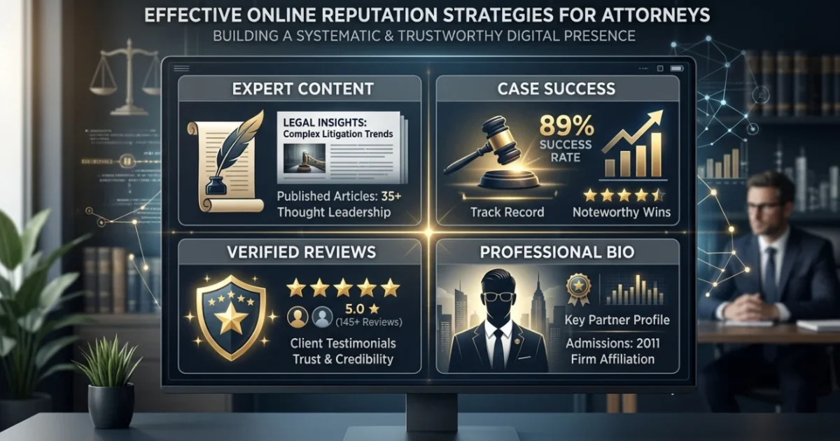 Online Reputation Strategies Every Attorney Should Implement