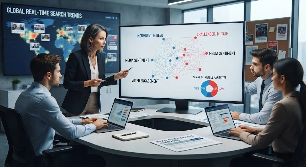 Political Search Visibility Audits Measuring Narrative Control Online