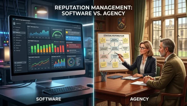 Reputation Management Software vs Agency Which Works for Private Schools