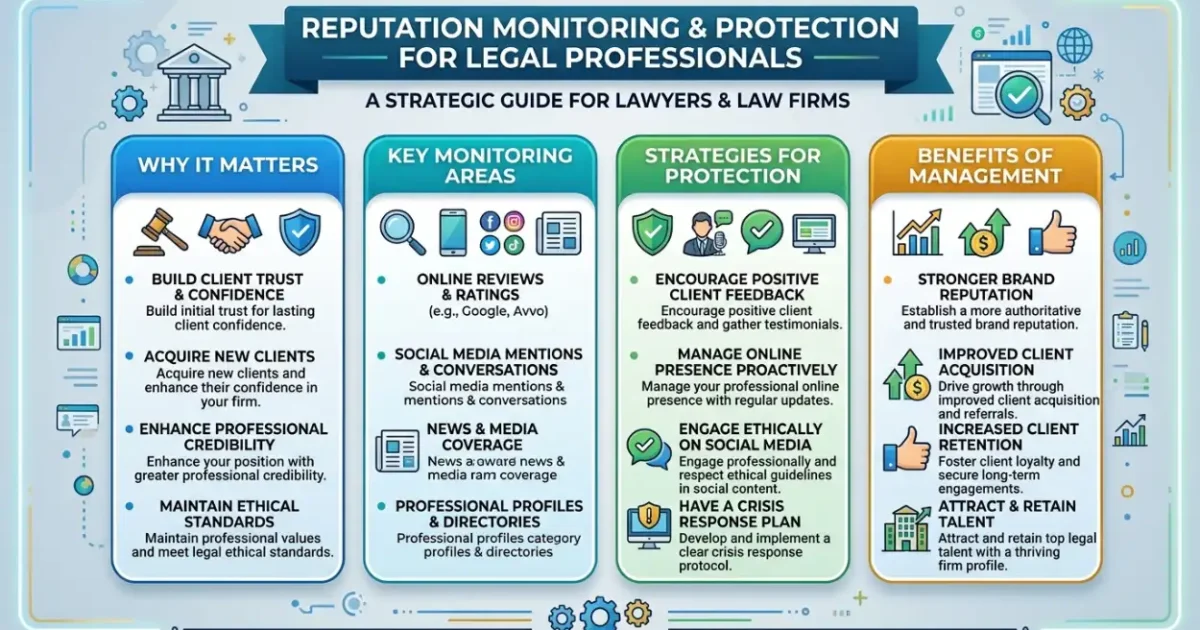 Reputation Monitoring and Protection for Legal Professionals