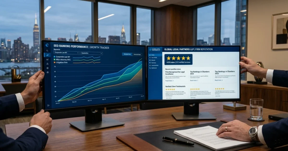 SEO vs Reputation Management: What Law Firms Actually Need