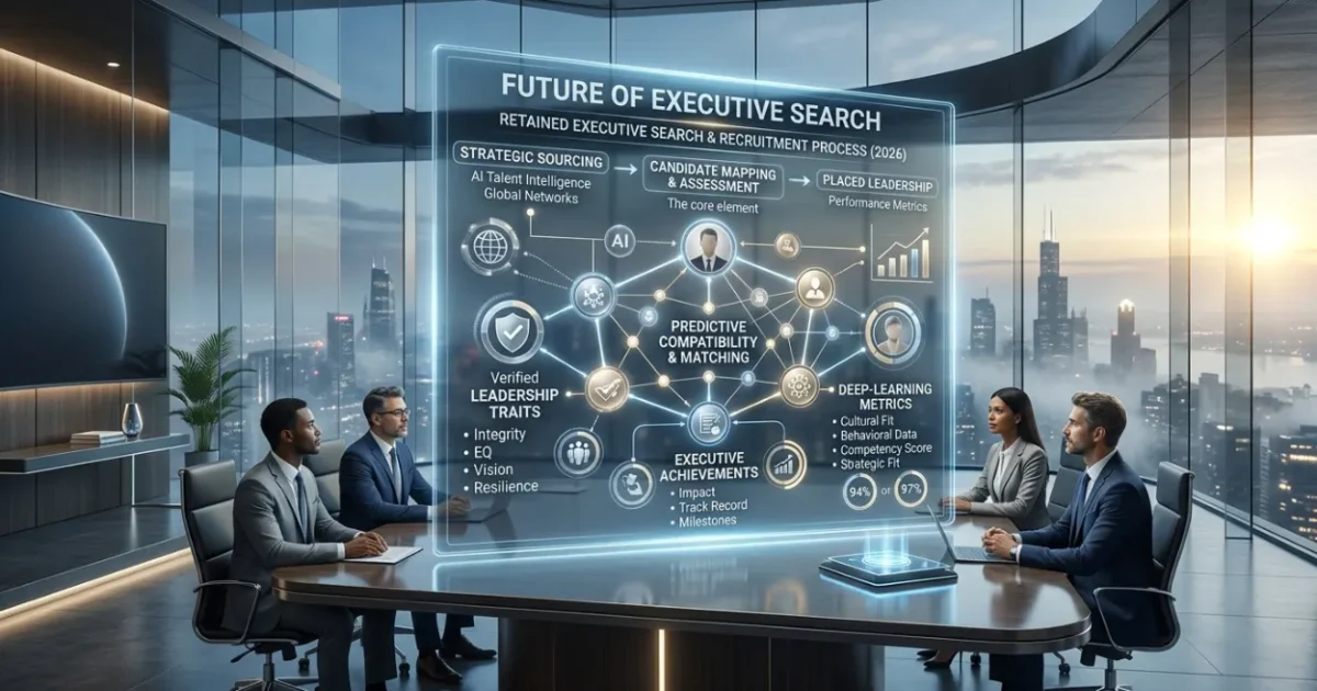 What Is Executive Search? How Retained Recruitment Works in 2026