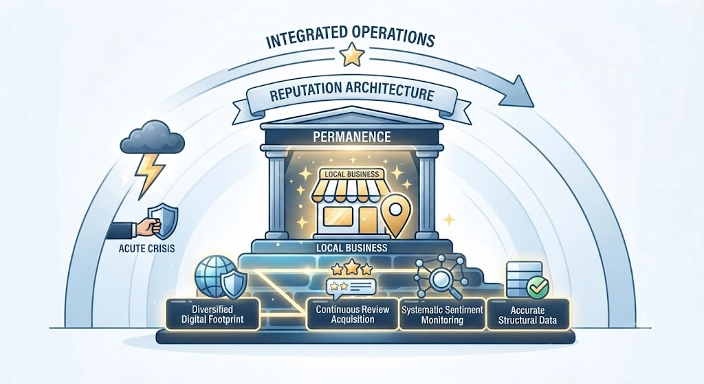 What Strategic Considerations Govern Local Business Reputation Architecture