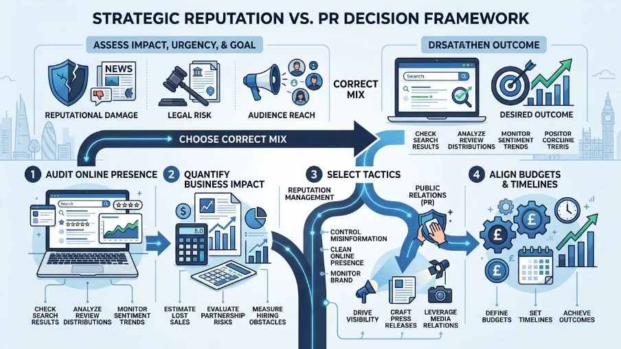 What process should a company follow to decide between the two