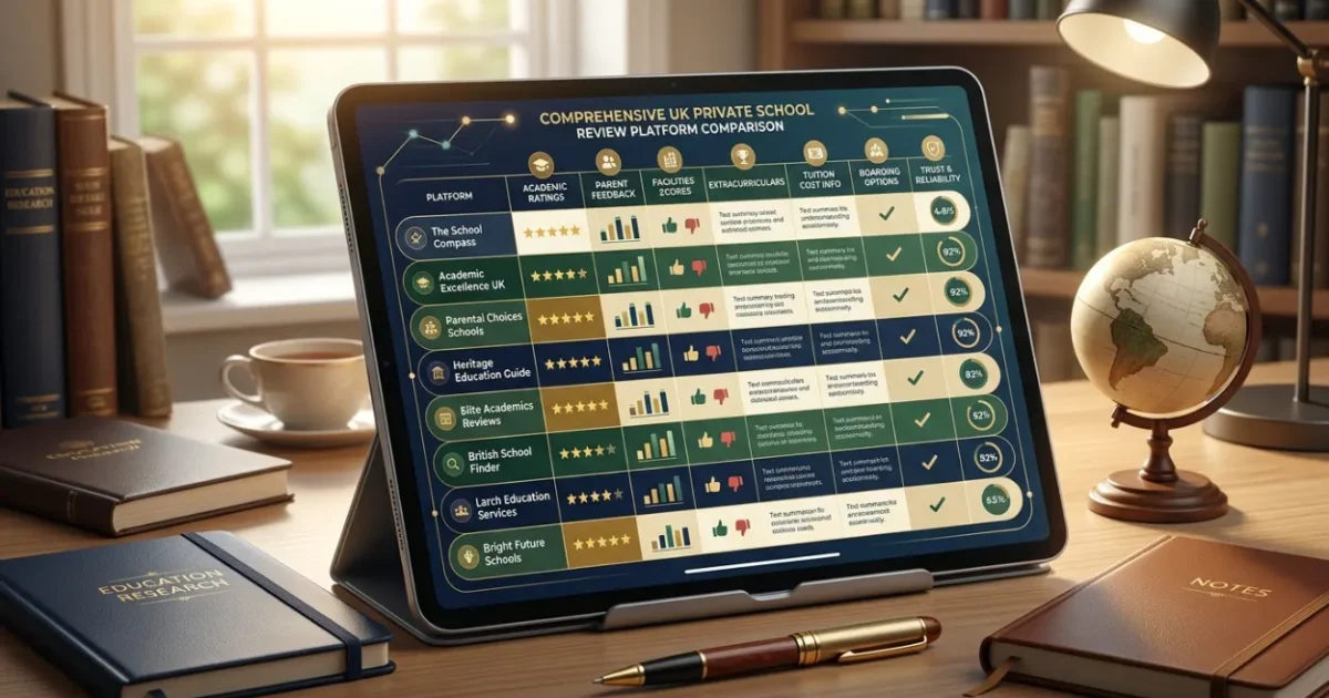 Where Do Parents Research Private Schools UK? 8 Review Platforms Compared