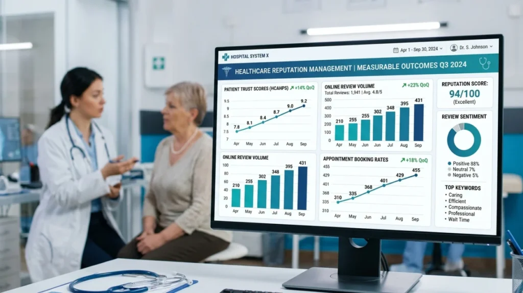 Which Healthcare ORM Activities Produce Measurable Outcomes?