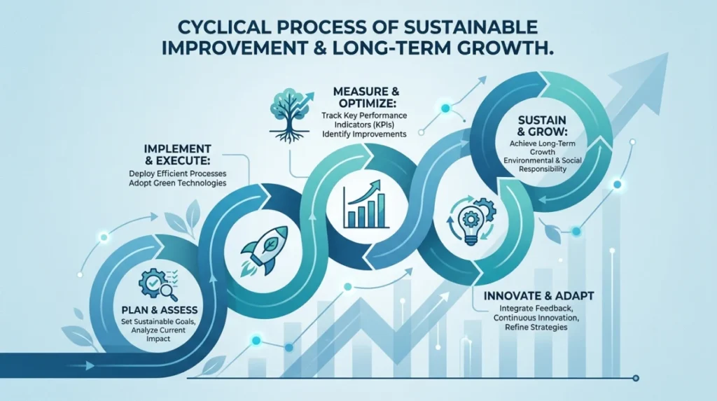 Which Process Ensures Sustainable Reputation Improvement?
