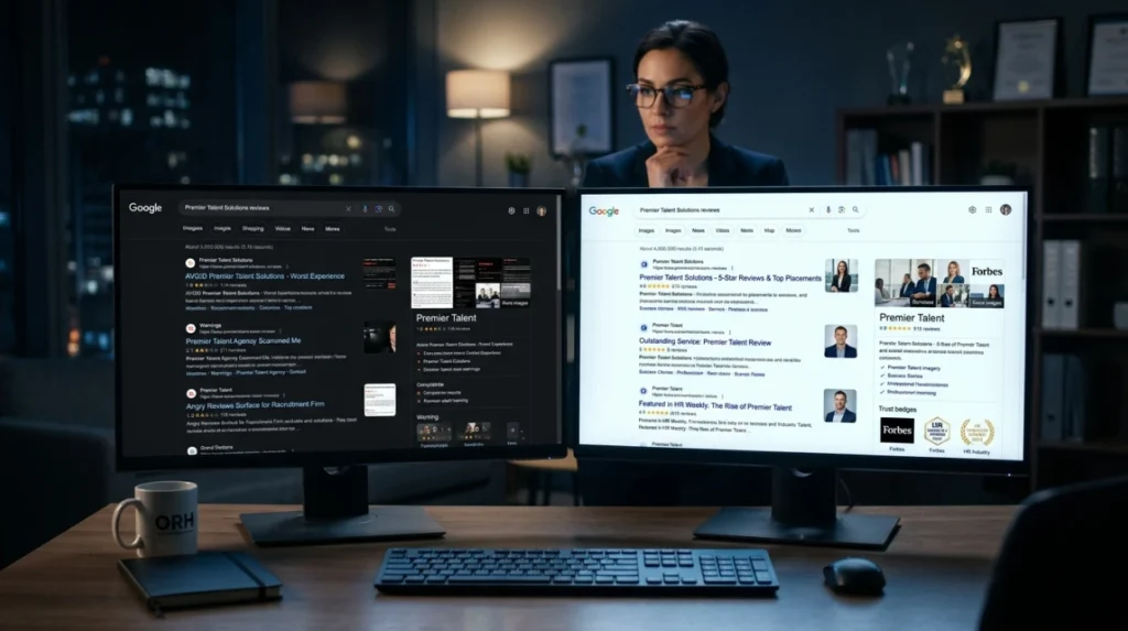 Which Reputation Management Approaches Produce Different Search Outcomes?